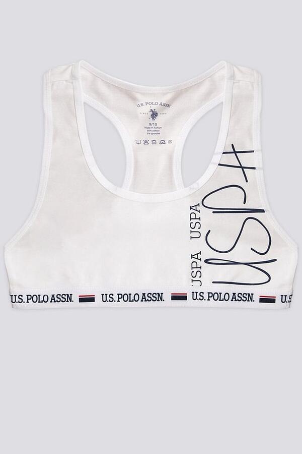 U.S Polo Assn. Atlet Kız Çocuk US1681 Beyaz