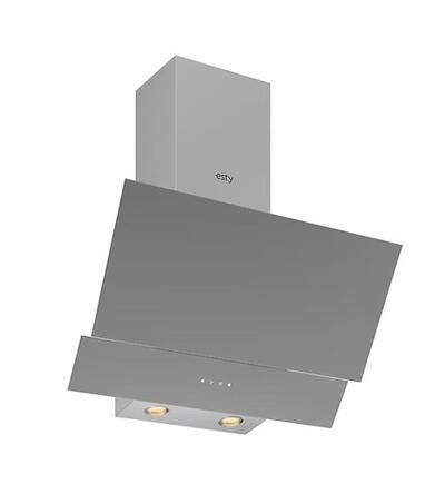 Esty Ankastre Cam Davlumbaz 3480 Eco Touch Gri (Dy)