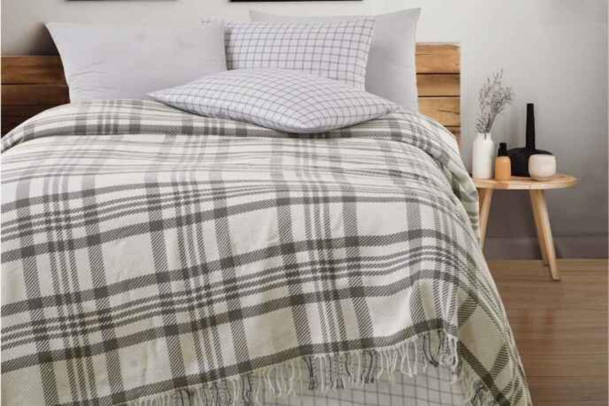 Merinos Pike Takımı Çk Solis Grid Gri