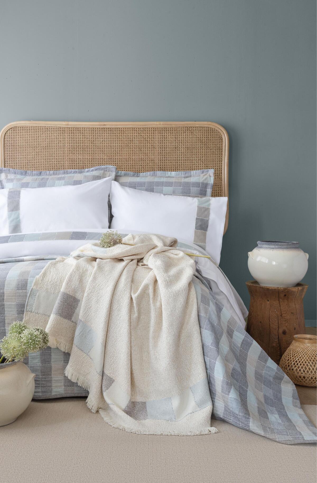 Apricitas Home Timeless Prime Set Çift Kişilik Piazza İndigo