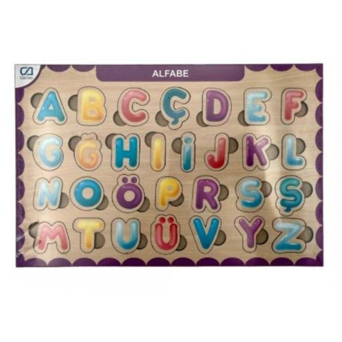 Ca Games Bul-Tak Ahşap Alfabe CAAHS-3208