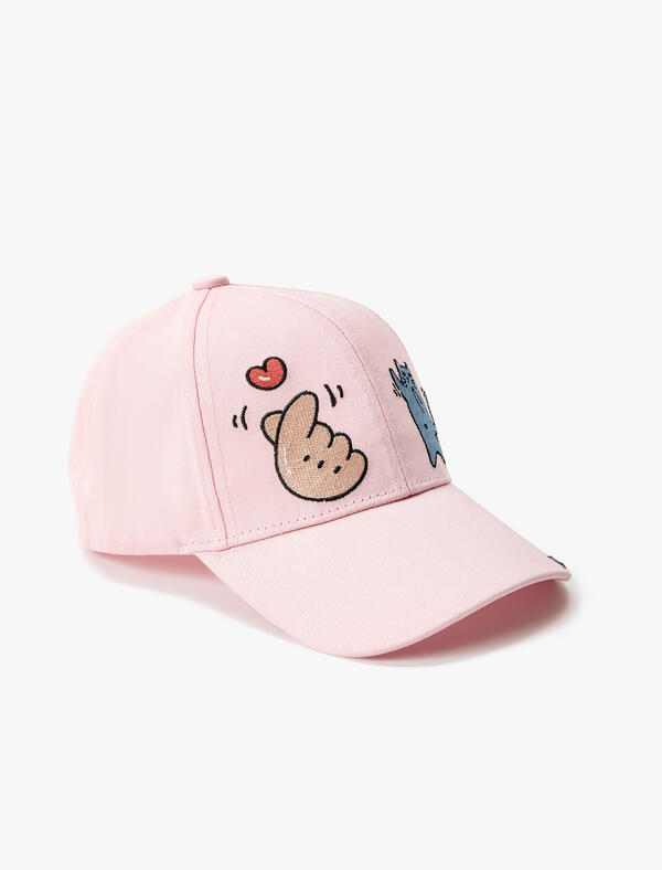 Koton Şapka Kız Çocuk 4SKG40009AA Pembe