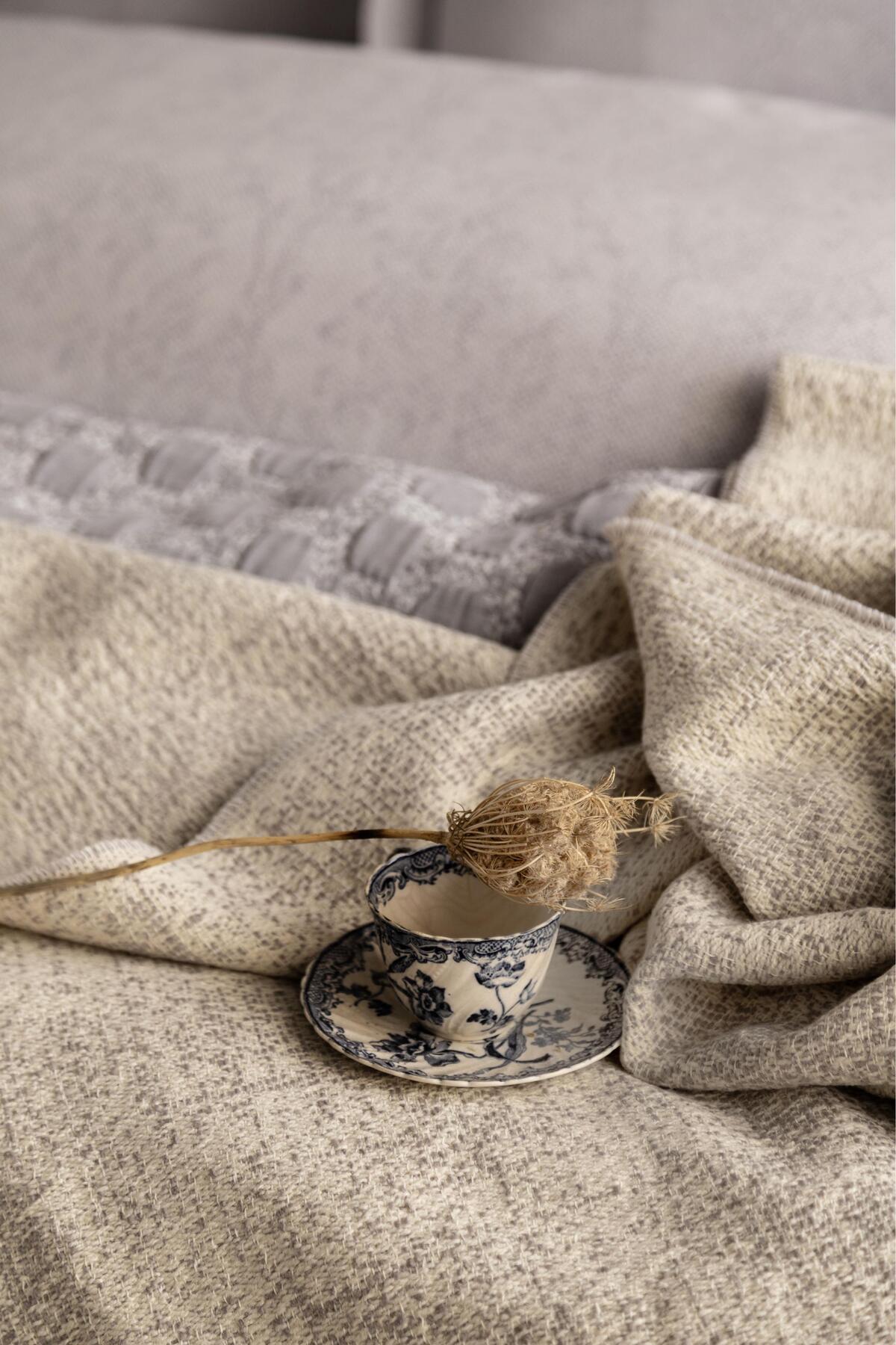 Apricitas Home Timeless Set Çift Kişilik Trona Gray