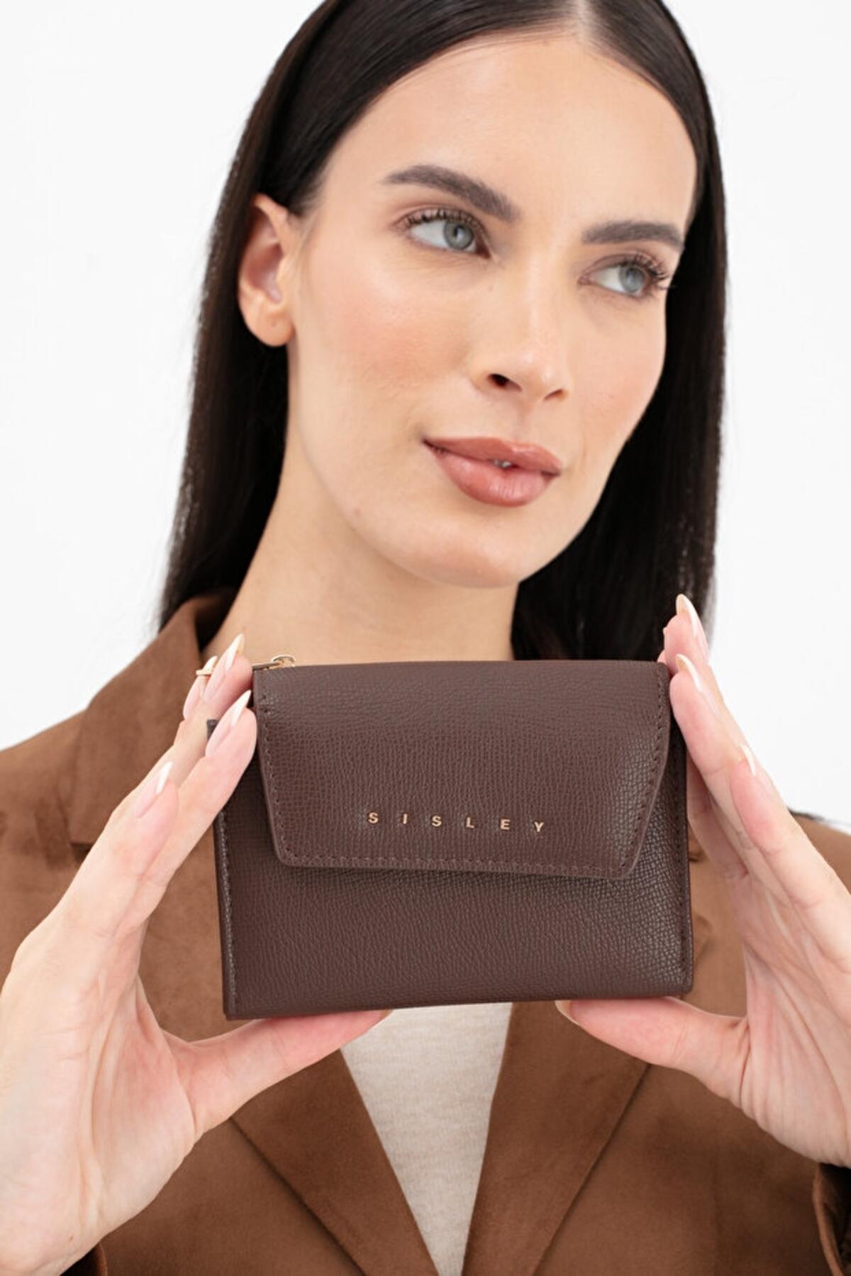 Sisley Kadın Cüzdan SLY_252 Kahve