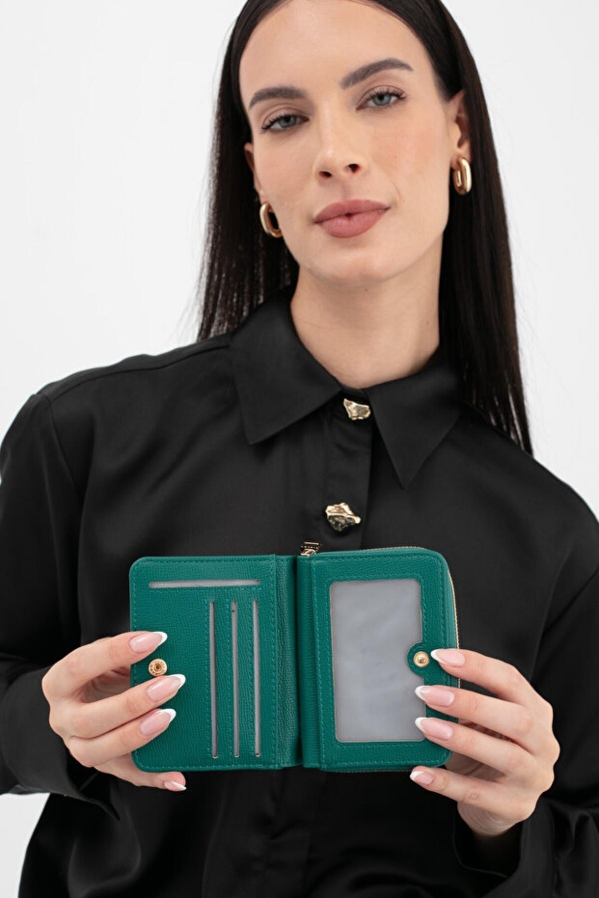 Sisley Kadın Cüzdan SLY_255 Zümrüt