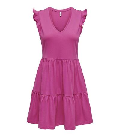 Only Elbise 15226992 Fuşya (Dy)
