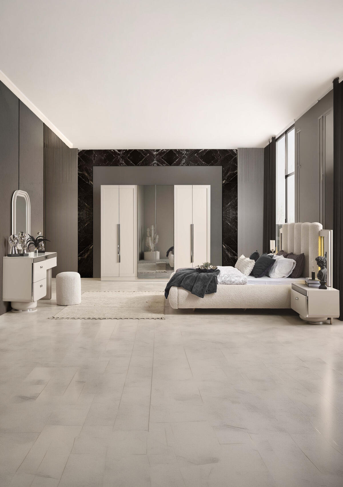 Lucente Yatak Odası Takımı Verona (Bazalı)