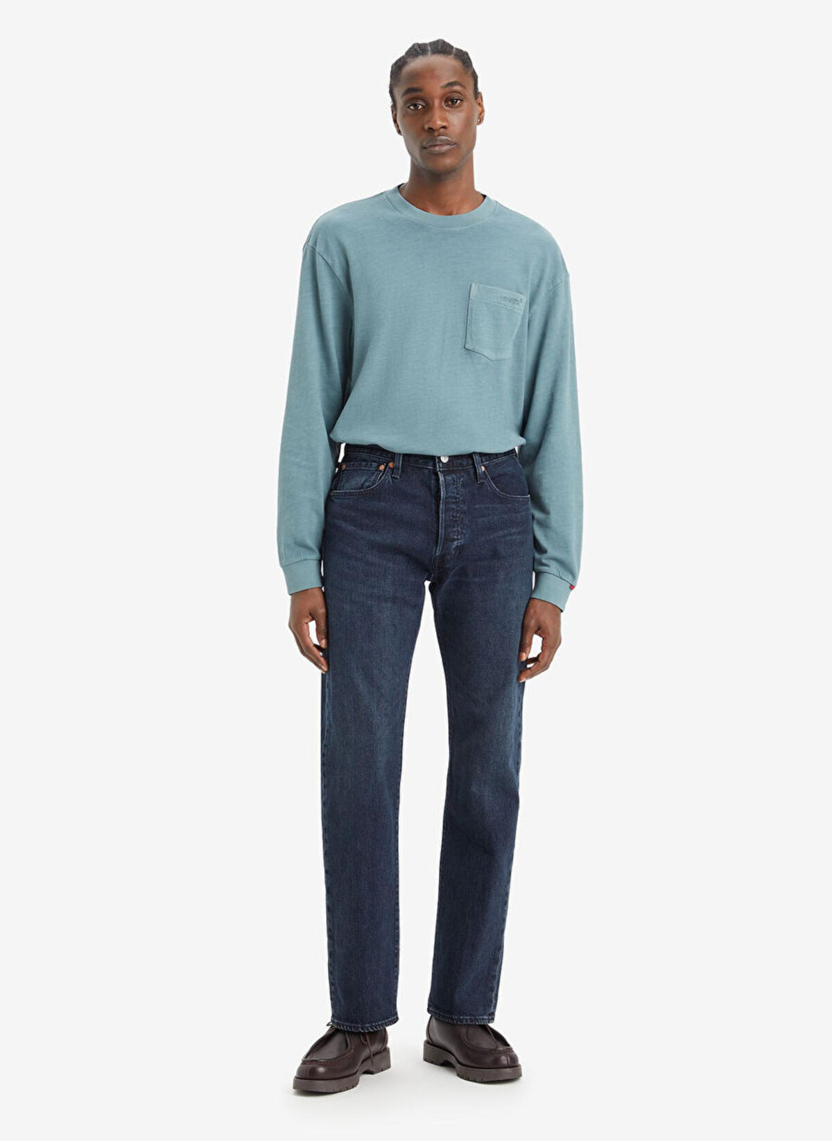 Levis Pantolon 501 Original 00501-3605 Mavi