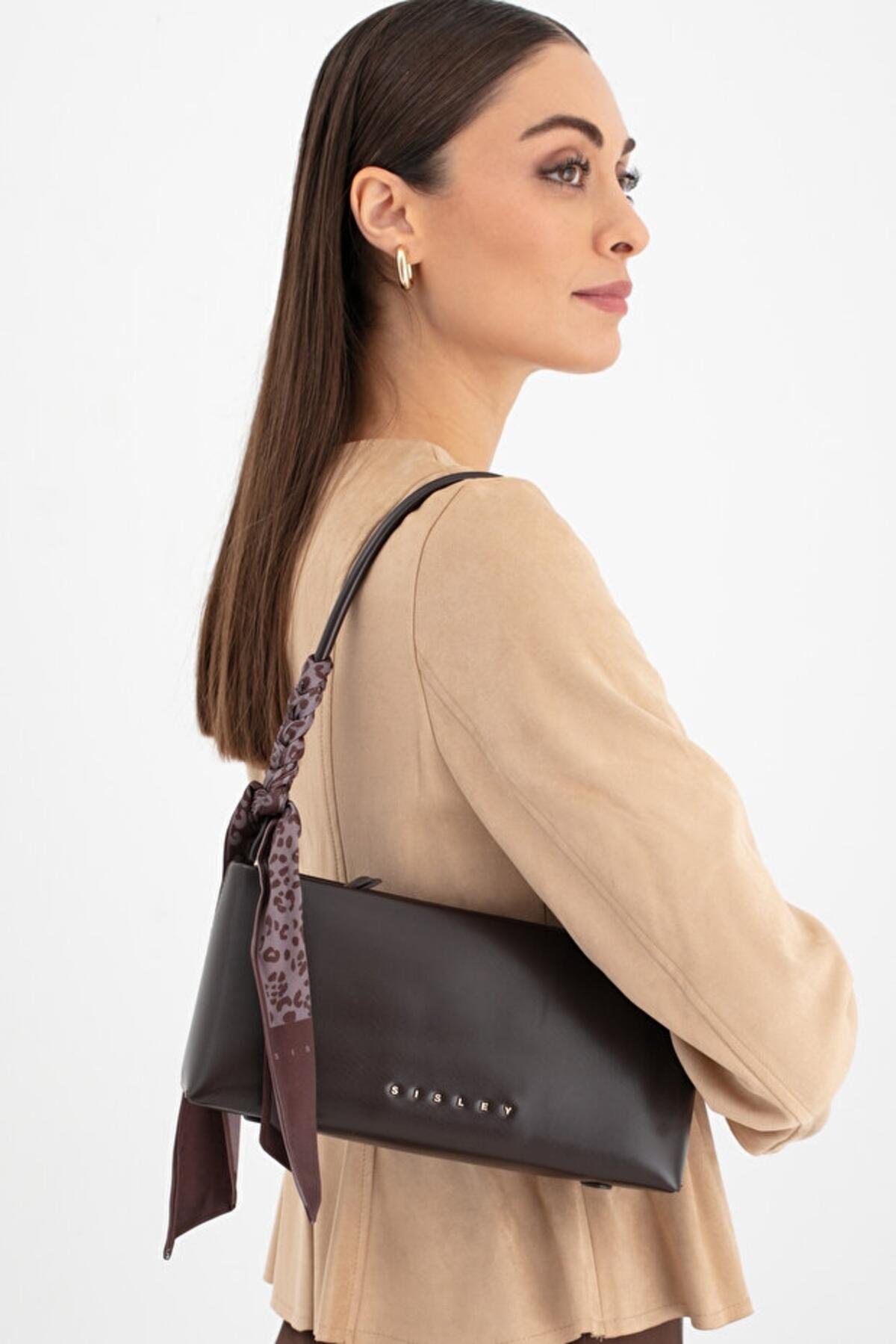 Sisley Kadın Kol Çantası SLY_281 Kahve Sisley Kadın Kol Çantası SLY_281 Kahve