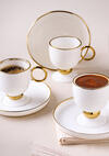 Aryıldız Kahve Fincan Tk 6Lı Margaux 153AR265383 Gold