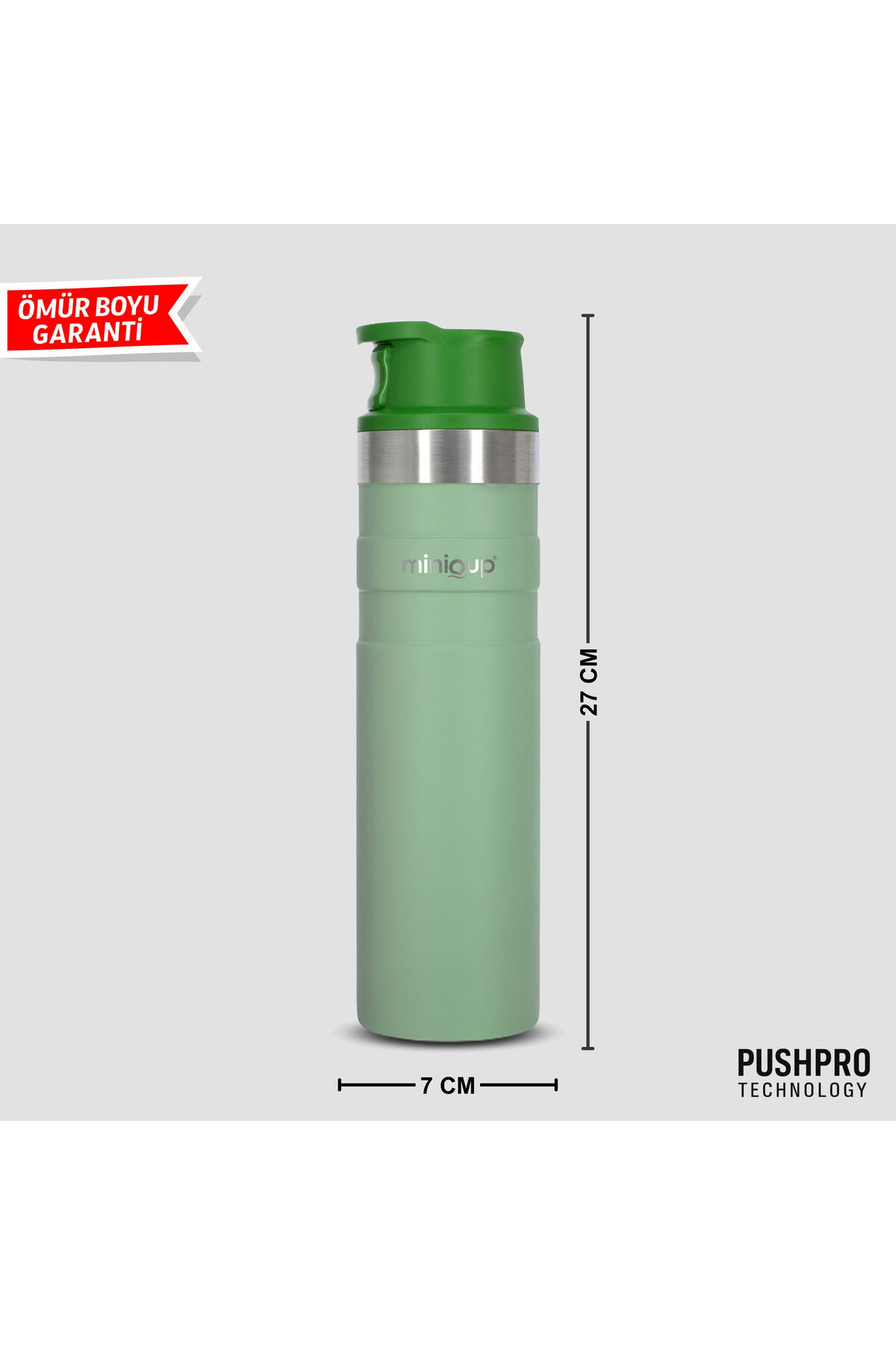 MiniQup Q1 Pushpro Outdoor Yeşil 600ml