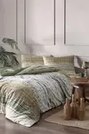 Özdilek Nevresim Takımı Çift Kişilik Saten Soft Life Roheline Yeşil