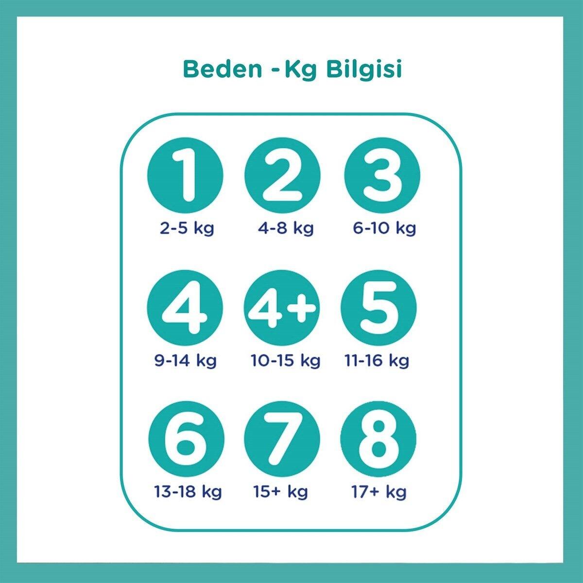 Prima Bez Aktif Bebek Standart 4 Beden 30Lu