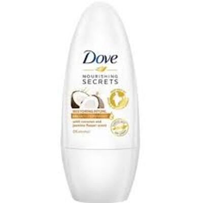 Dove Kadın Roll-On Hindistan Cevizi Yasemin Çiçeği 50Ml (Dy)