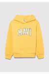 Mavi Sweatshirt Kız Çocuk M7610035-71377 Sarı