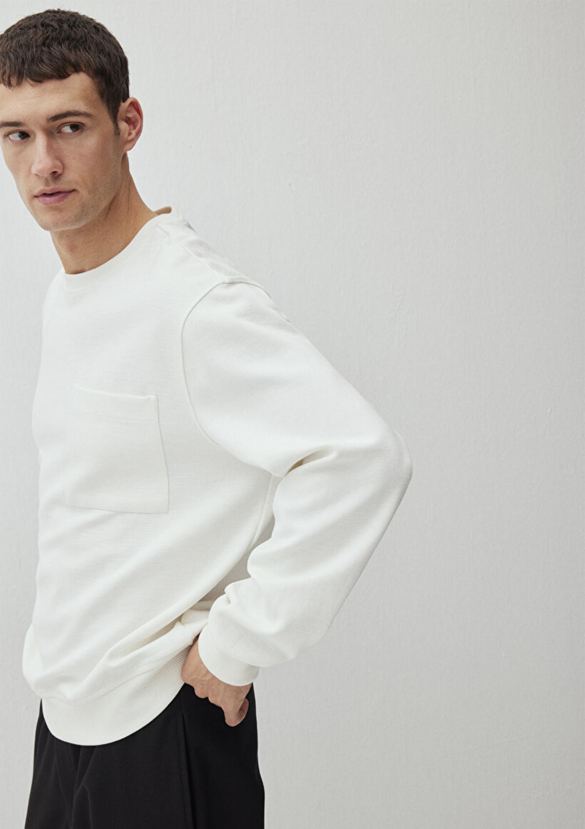 Mavi Sweatshirt M0S10264-70057 Kırık Beyaz