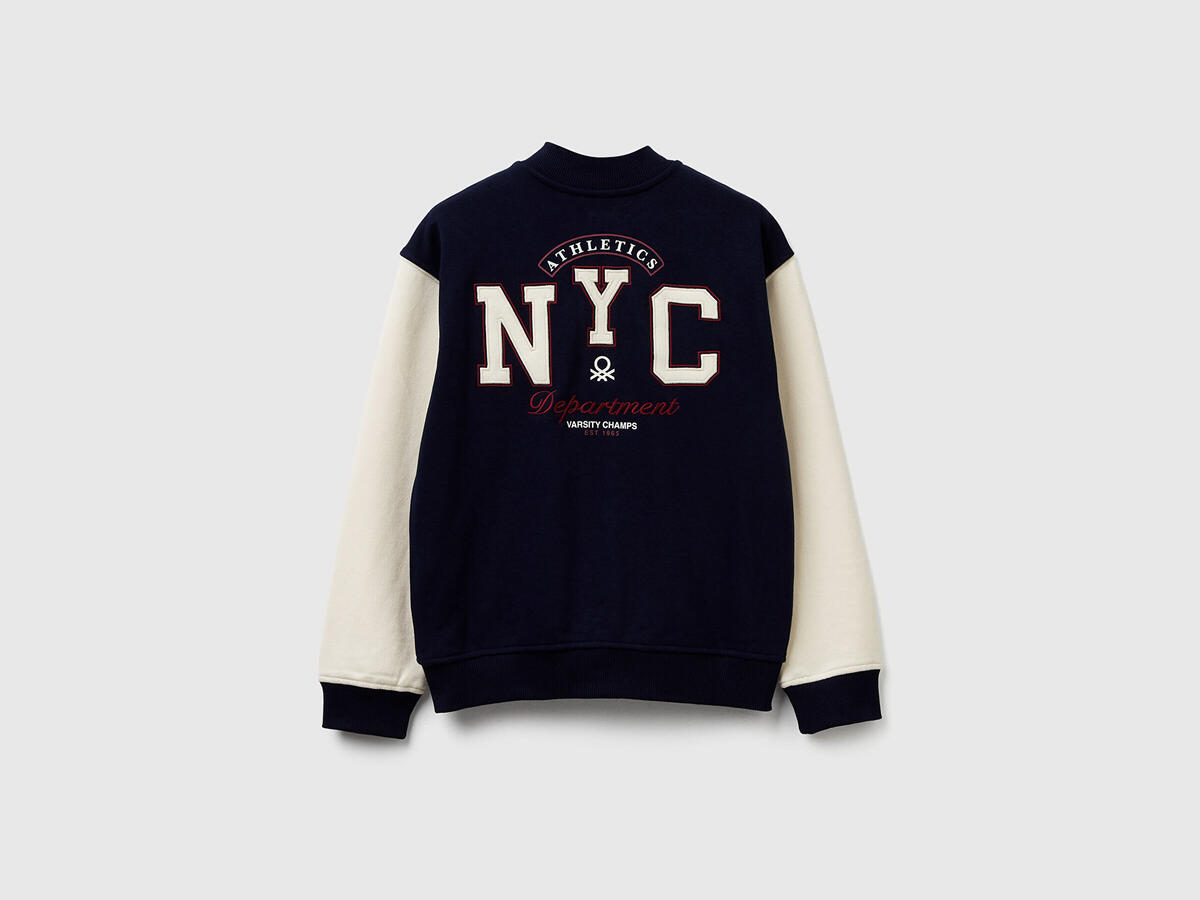 Benetton Sweatshirt Erkek Çocuk BNT-B 32N4C505F-25K Lacivert
