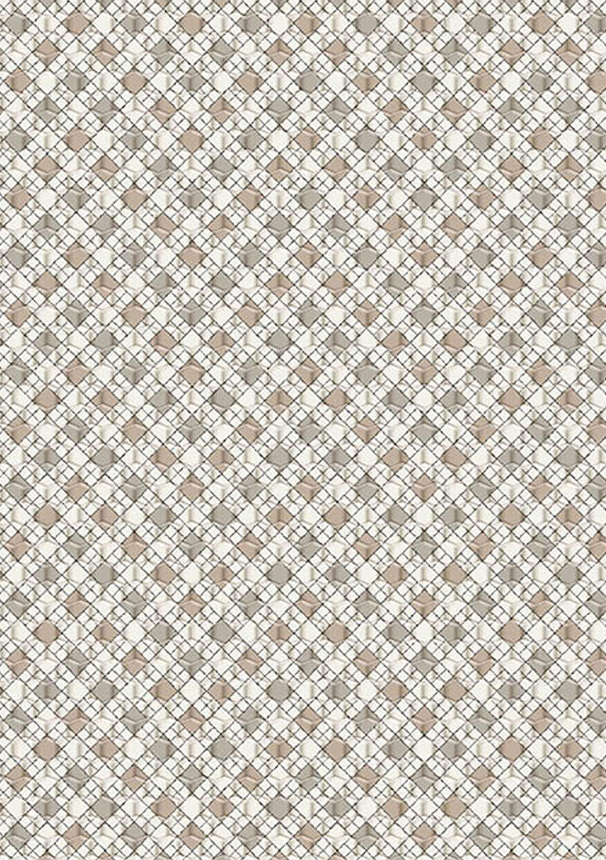 Aksu Desenli Yolluk Prime 150 Cm Polina Bej