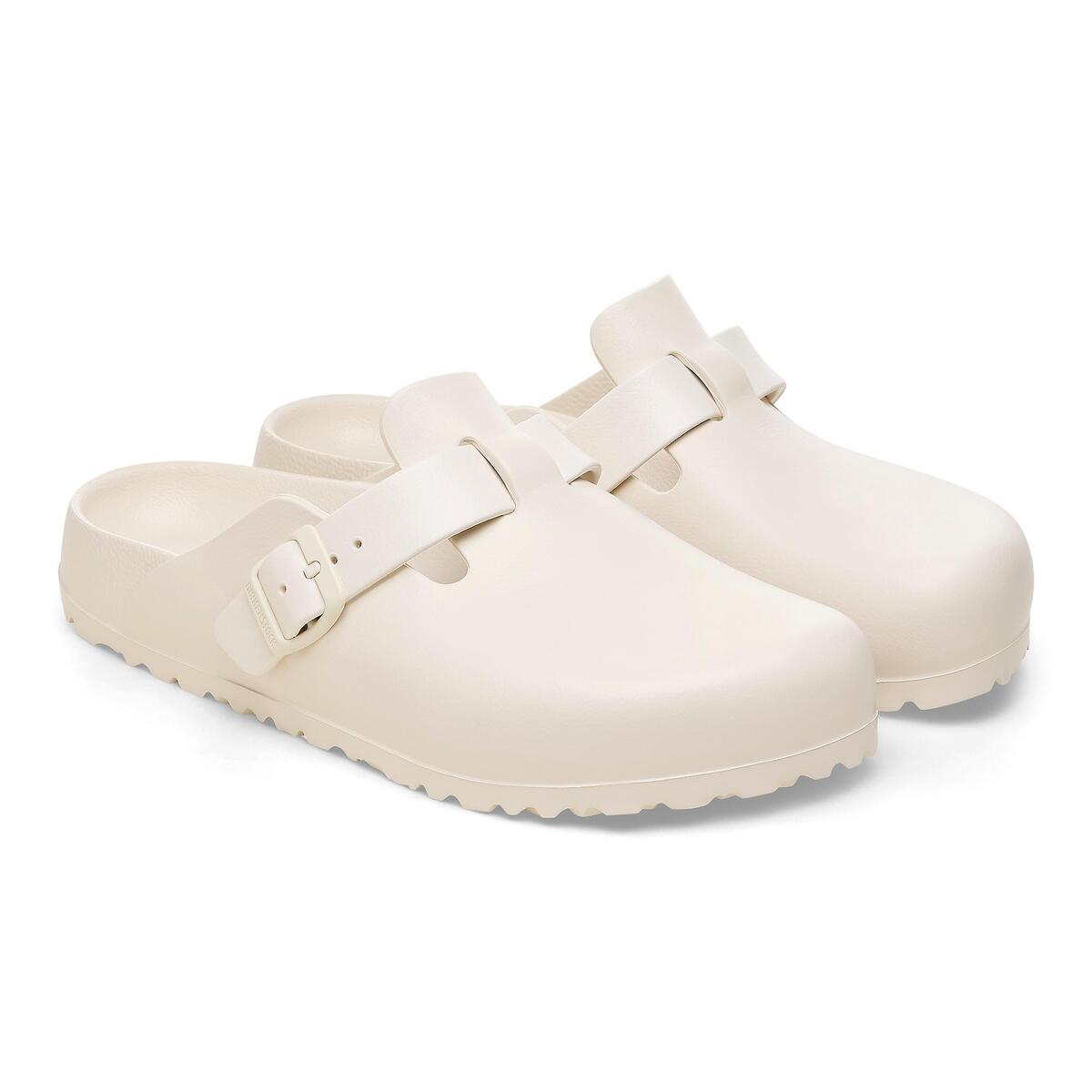 Birkenstock Boston Eva 1027382 Eggshell
