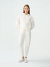 Loft Sweatshirt LF2038207 Kırık Beyaz