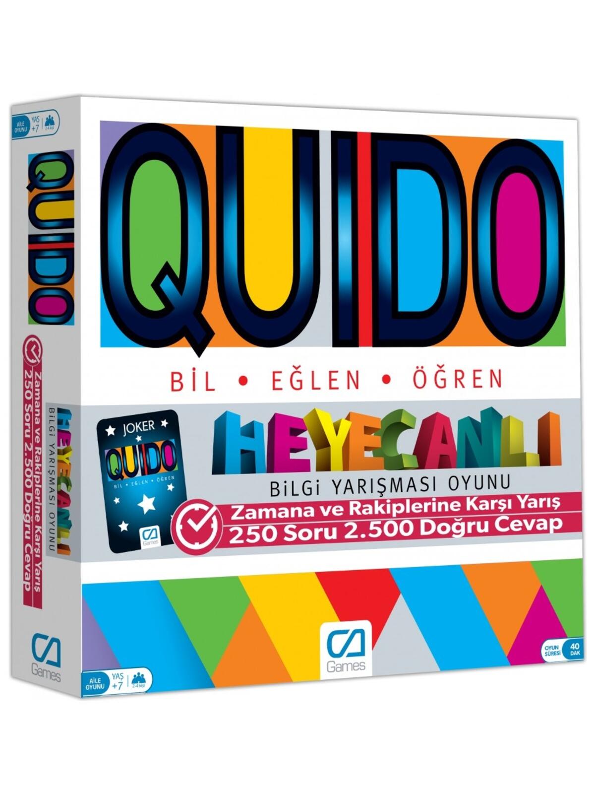 Ca Games Kutu Oyunları Quido Board Game CAOYN-5046
