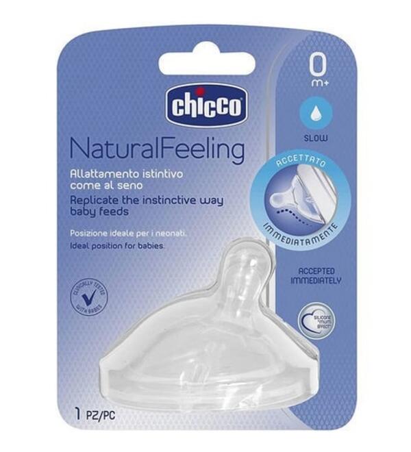 Chicco Biberon Emziği Natural Feeling 0 Ay+ 81011