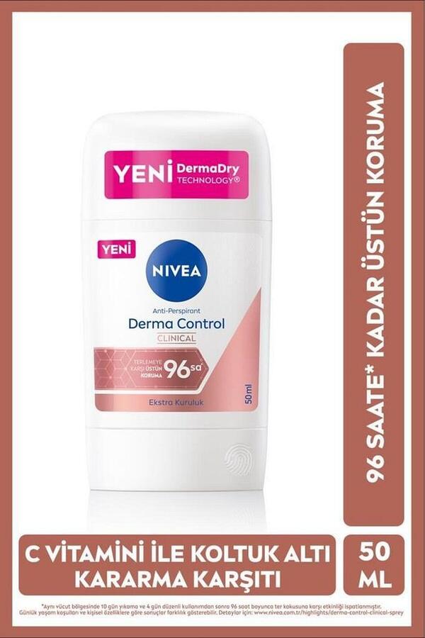 Nivea Kadın Stick Derma Control Clinical 50Ml