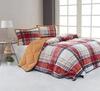 Merinos Yorgan Comforter Set Çk Boris Kırmızı-Mavi