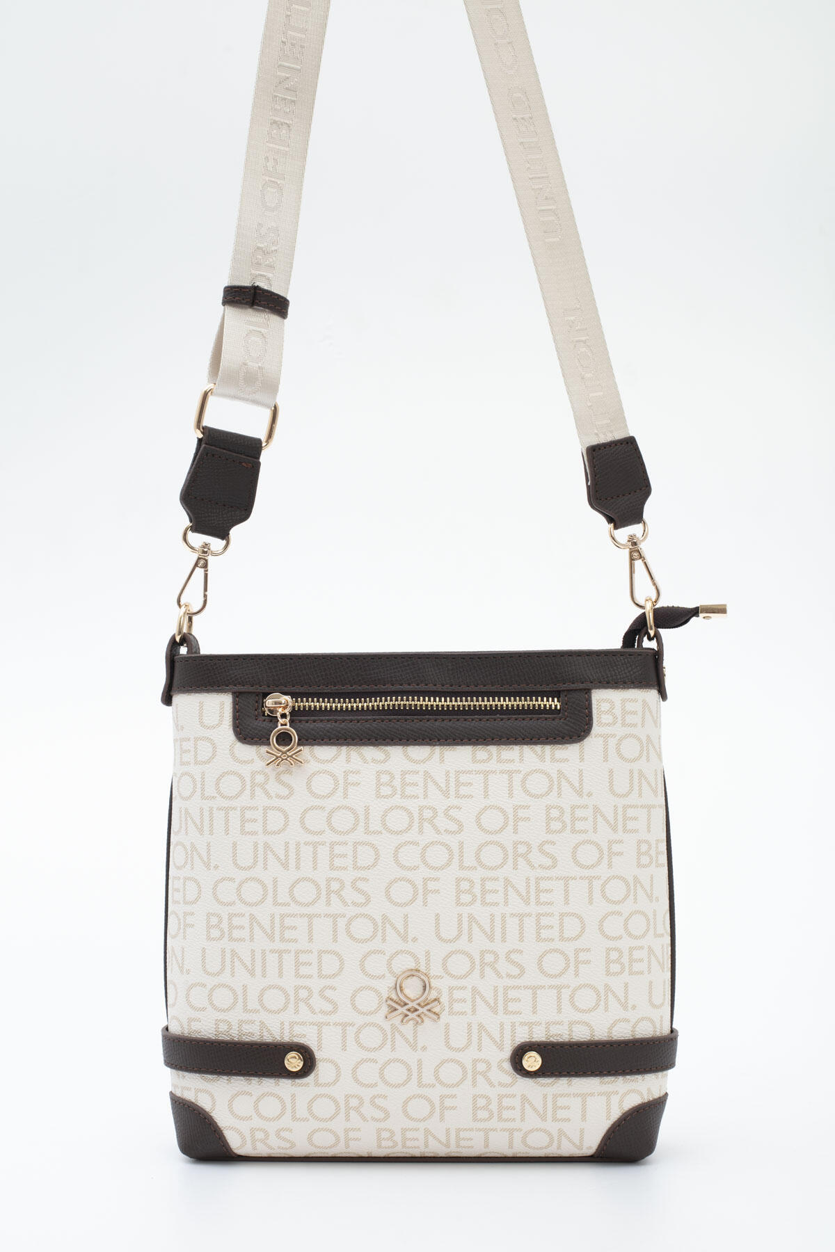United Colors Of Benetton Kadın Kol Çantası BNT_1797 Bej-Kahve