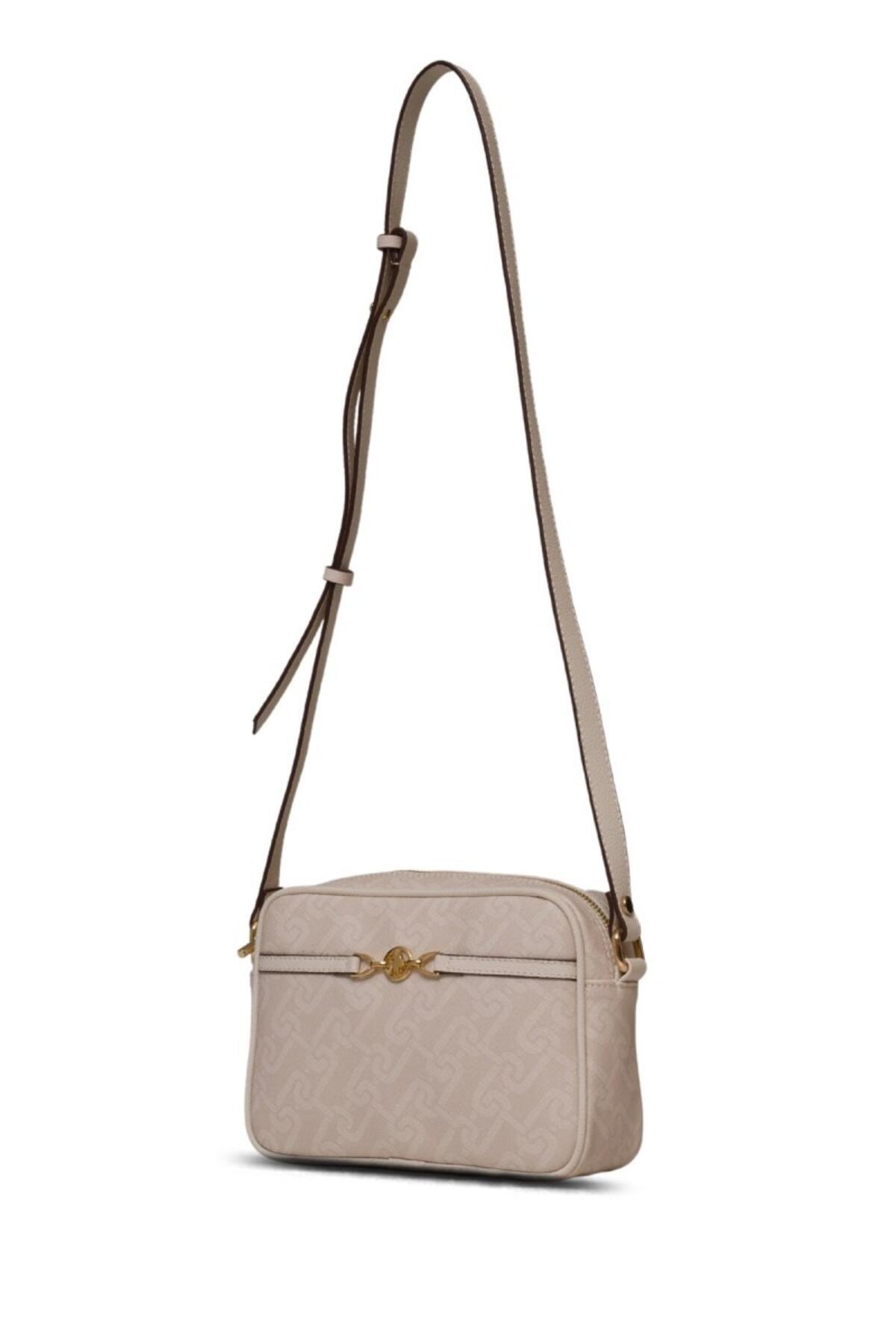 U.S. Polo Assn. Postacı Omuz Çanta US25109 Ekru