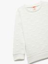 Koton Sweatshirt Kız Bebek 6WMG10002AK Ekru