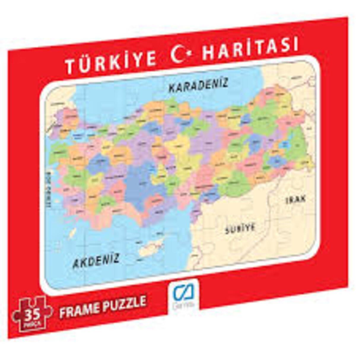 Ca Games Frame Puzzle Türkiye Haritası CAFRM-10150