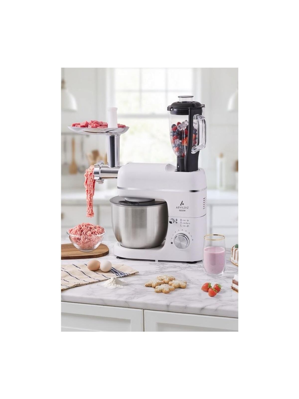 Aryıldız Mikser Standlı Multi 3In1 Beyaz 153Ar305768