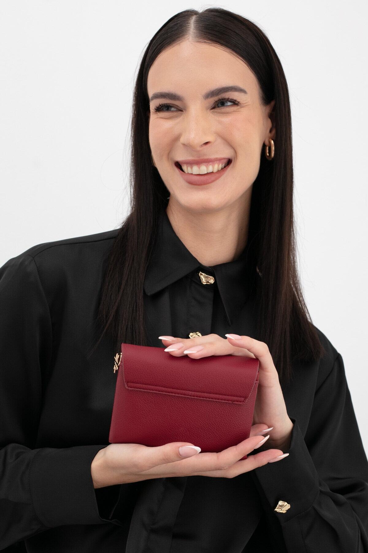 United Colors Of Benetton Kadın Cüzdan BNT_1634 Bordo