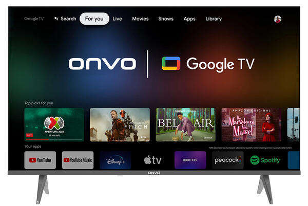 ONVO Qled Tv 43" 43OVF9000F Full Hd Google Smart