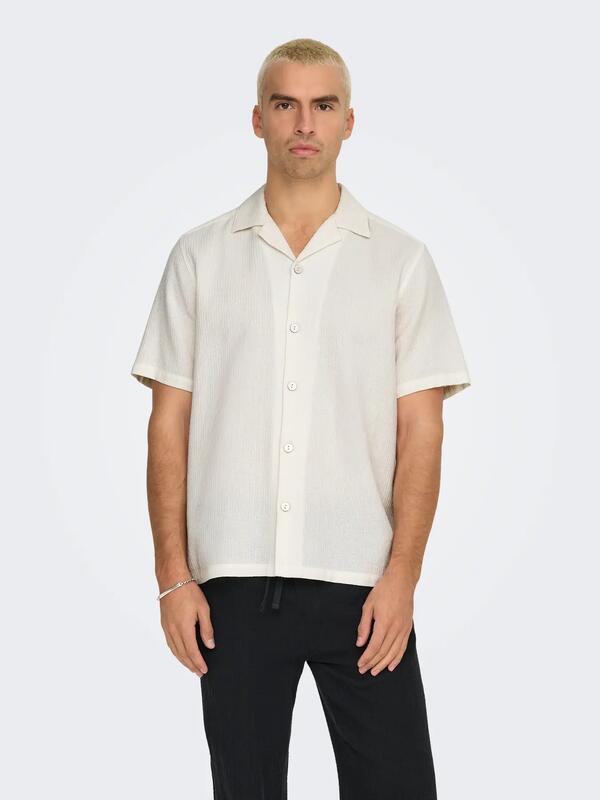 Only&Sons Gömlek 22032054 Kırık Beyaz