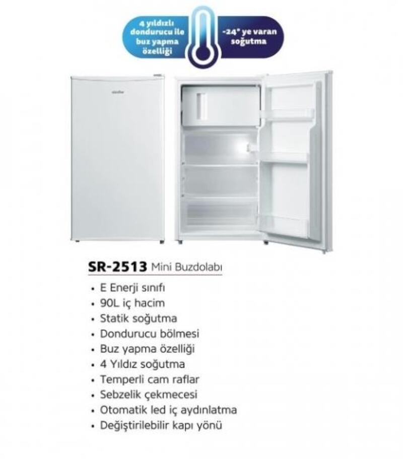 Simfer Buzdolabı Büro Tipi SR-2513(Dy)
