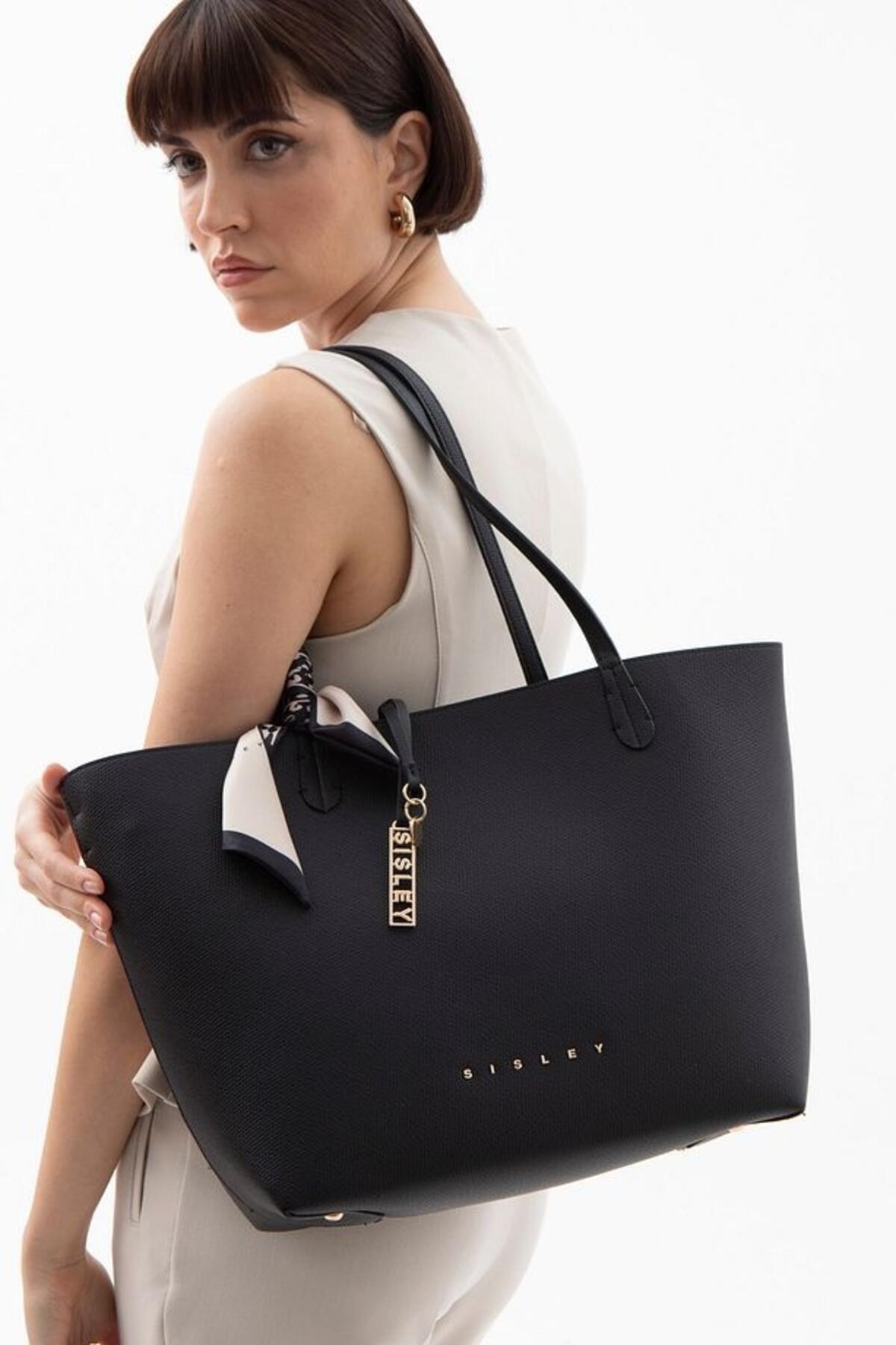 Sisley Kadın Kadın Kol Çantası SLY_188 Siyah