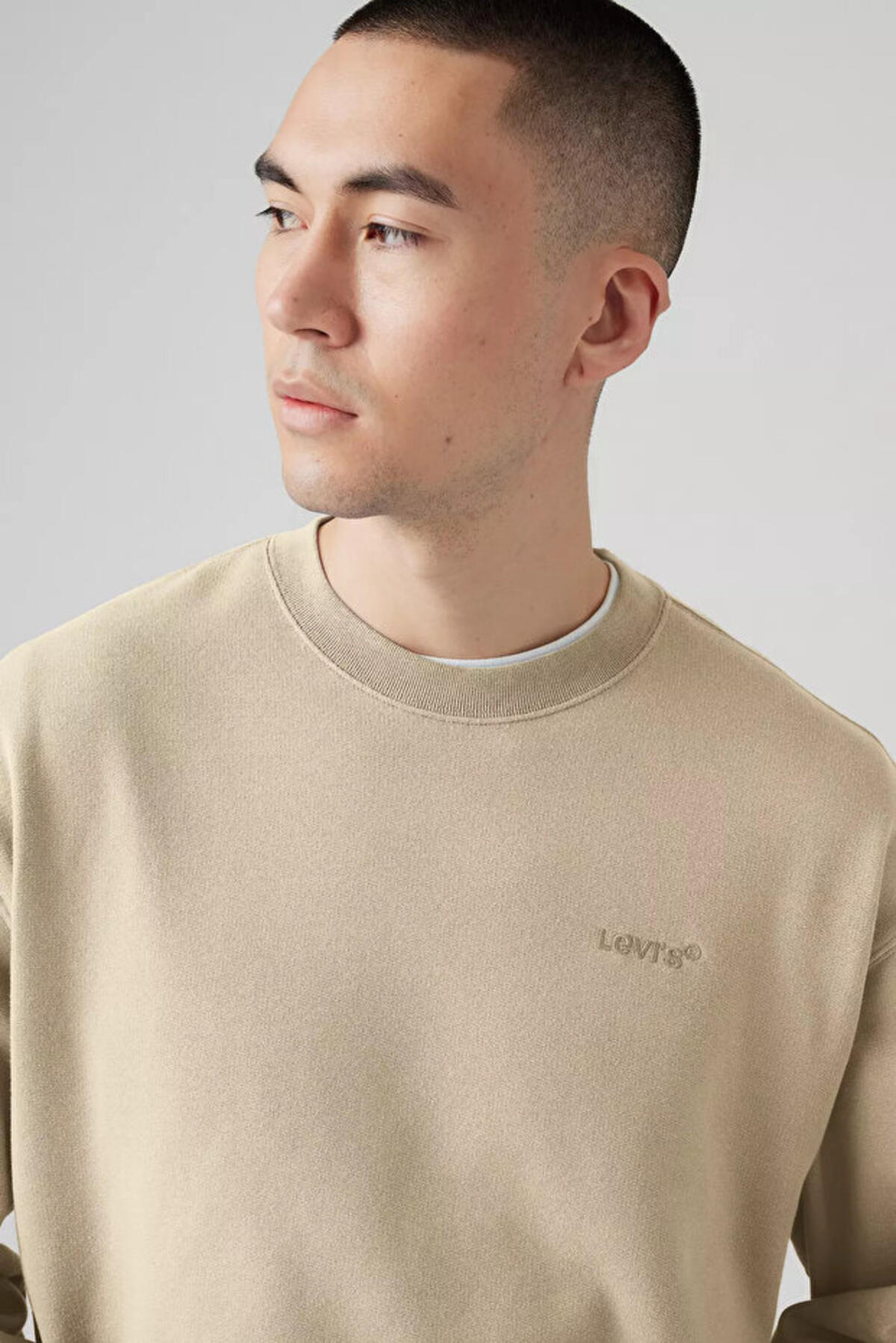 Levis Erkek Sweatshirt A9244-0005 Bej
