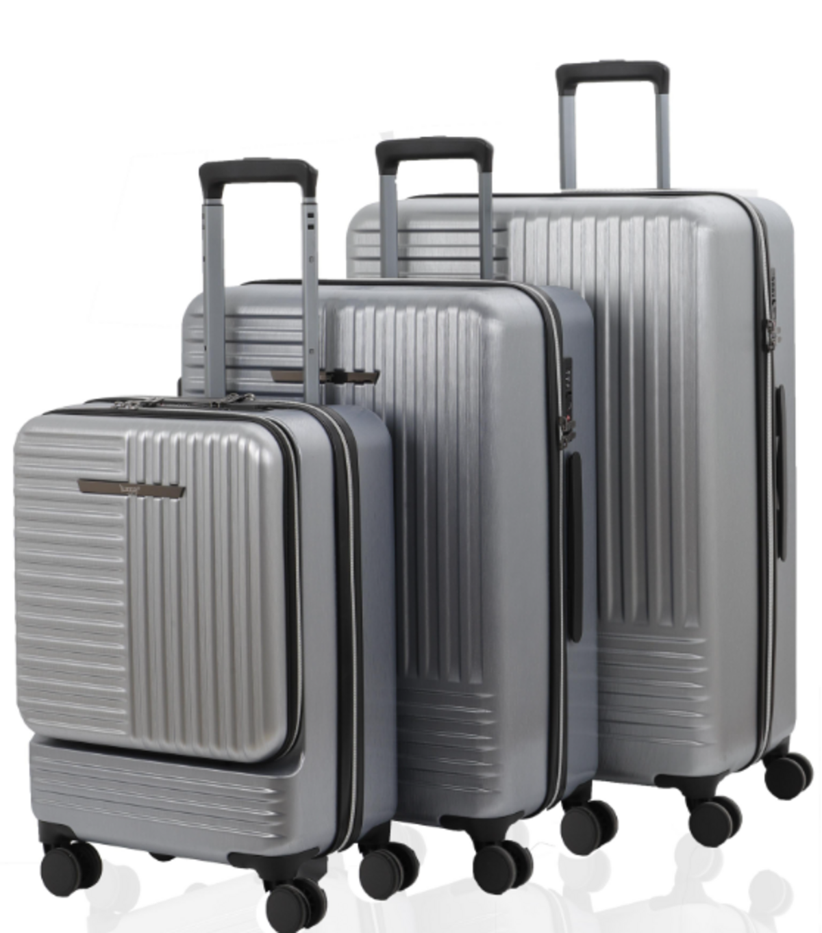 Mçs Valiz V2404 Silver Orta Boy