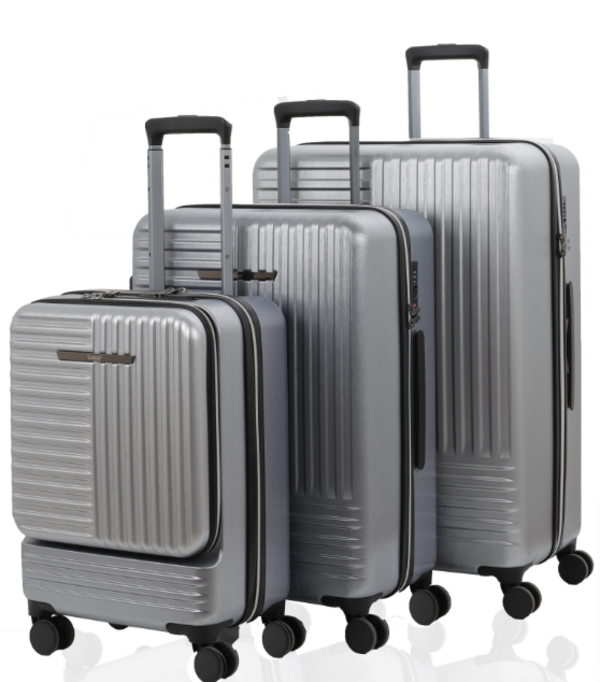Mçs Valiz V2404 Silver Orta Boy