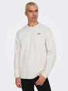 Only&Sons Sweatshirt 22033193 Krem