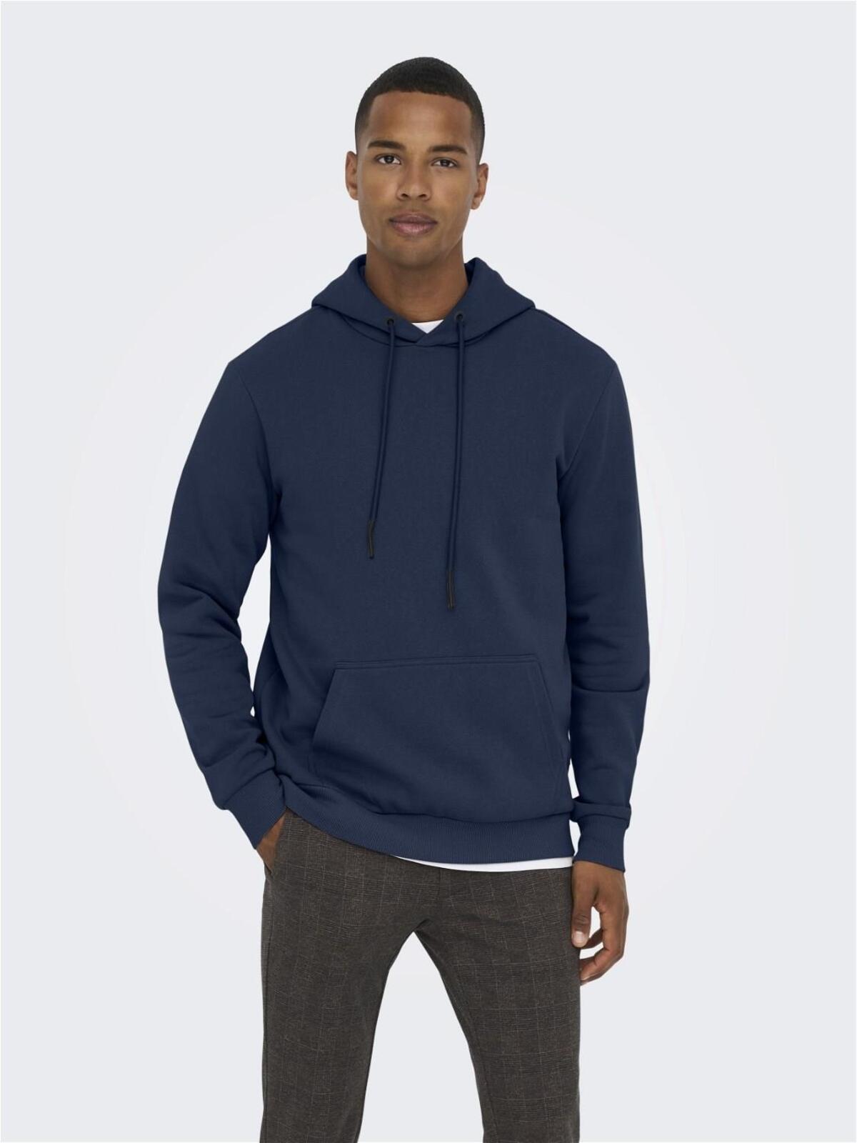Only&Sons Sweatshirt 22018685 Koyu Mavi
