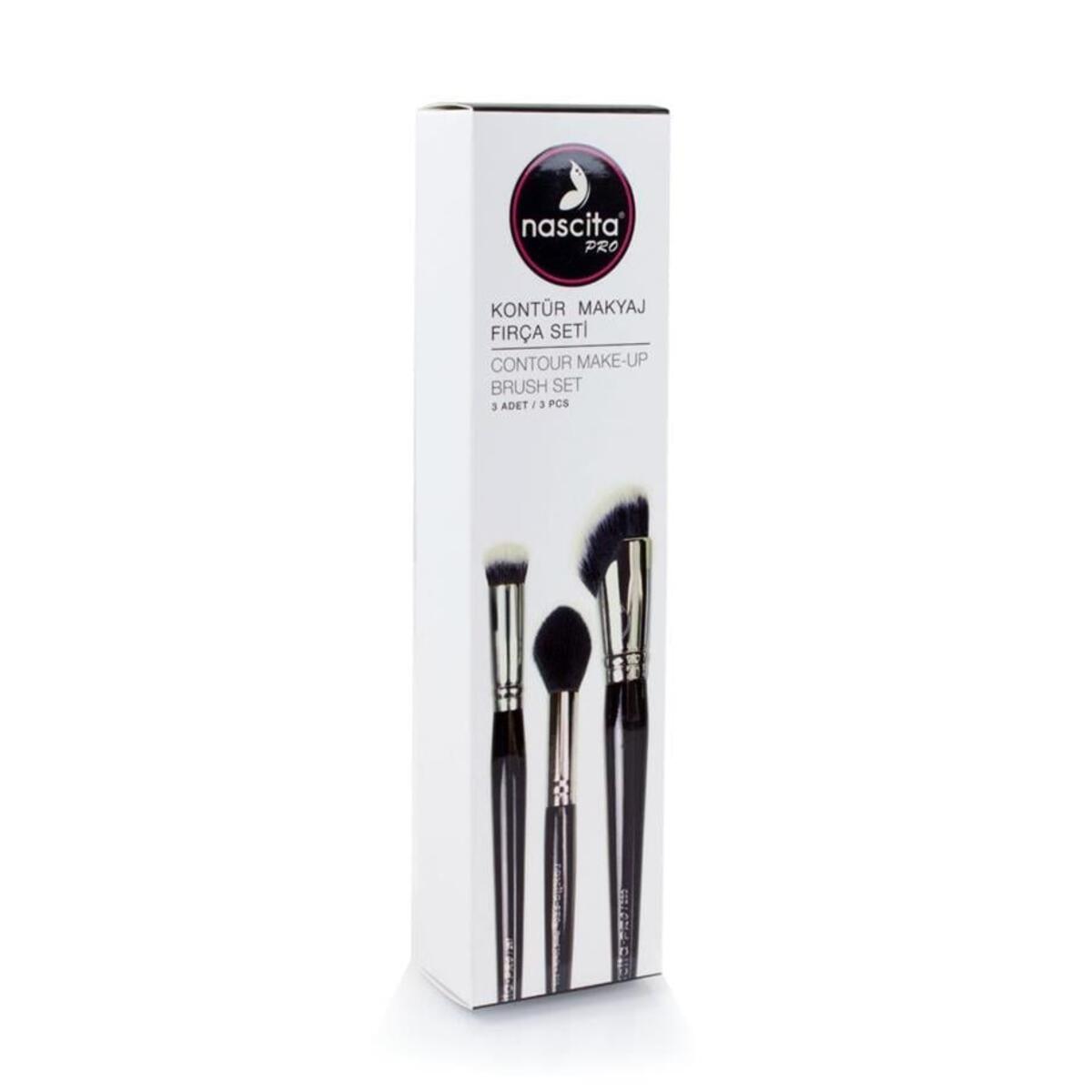 Nascita Kontür Fırça Seti Pro 3Lü NASBRUSHSET50
