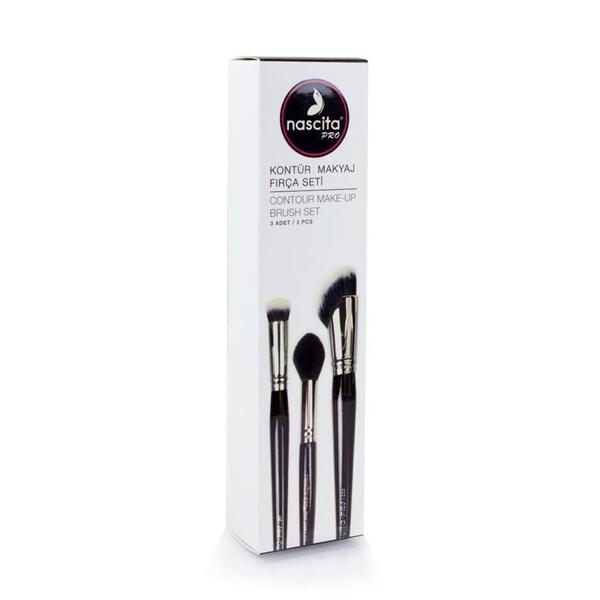 Nascita Kontür Fırça Seti Pro 3Lü NASBRUSHSET50