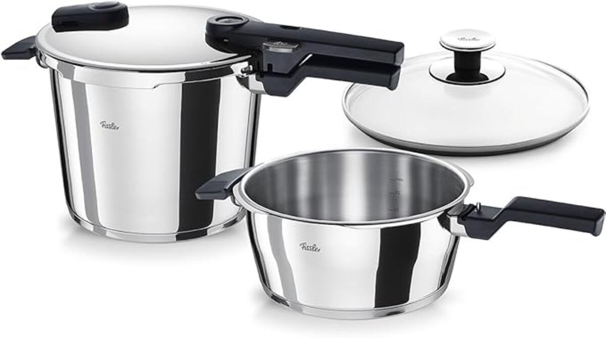 Fissler Düdüklü T. 6Lt+3.5Lt Vitaquıck Glossy  Fs60041013080