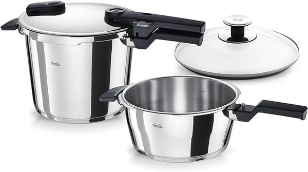 Fissler Düdüklü T. 6Lt+3.5Lt Vitaquıck Glossy  Fs60041013080