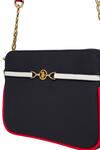 U.S. Polo Assn. Omuz Çanta US25239 Lacivert-Kırmızı