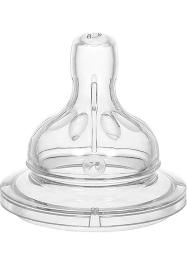 Wee Baby Biberon Emziği Silikon Geniş Ağız No:2 RB853