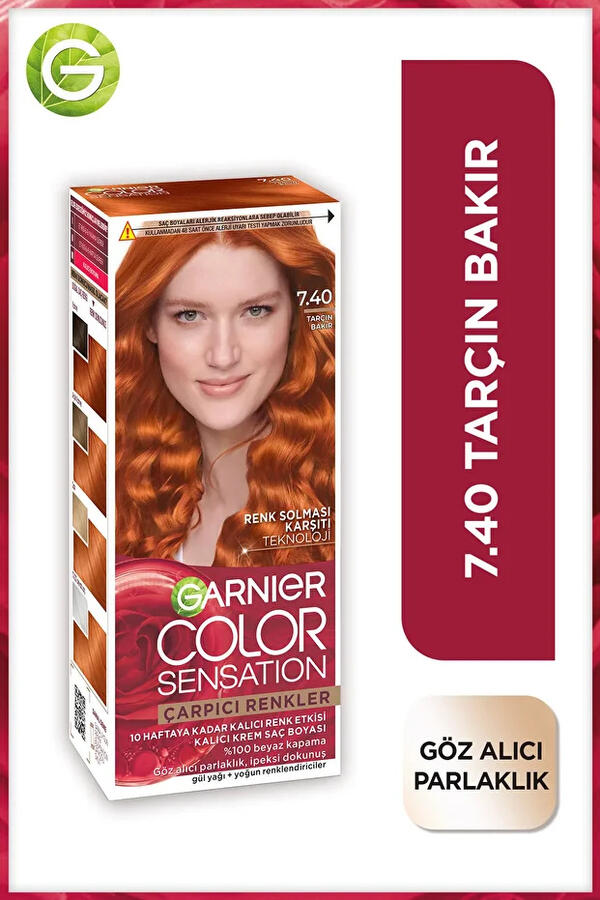 Garnier Saç Boyası Çarpıcı Renkler No:7.40
